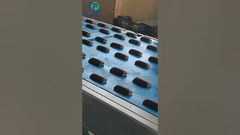 6列のフィギュアバーで詰められた日付ブール ギロチン切手で作る機械 #ショート