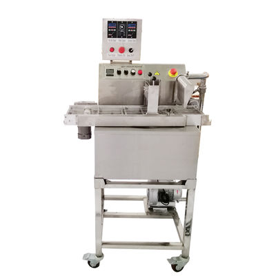 良い値段 Ice Cream Mochi Chocolate Coating Machine | Automatic Enrobing Solution  オンライン